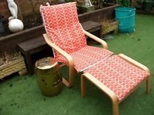 Handmade IKEA ALME POANG CHAIR/STOOL COVER @ ORLA KIELY @ LINEAR STEM TOMATO