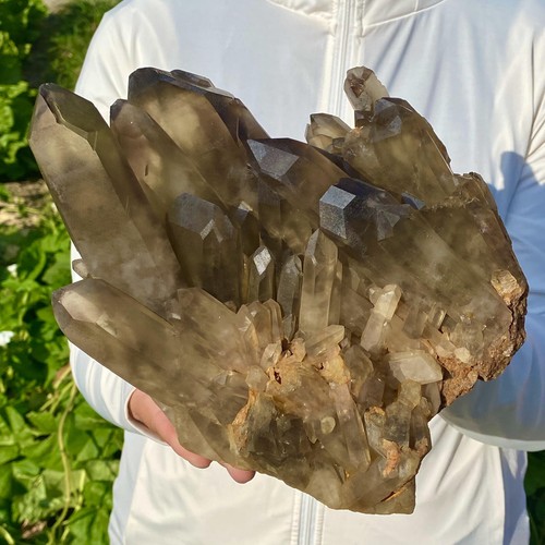3lb natural citrine cluster - 8.3lb,
