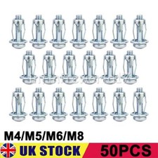 50 Sets M4/M5/M6 Jack Nuts Car