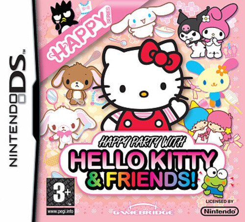 Happy party with hello - with,