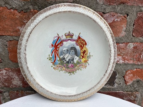 Antique king edward coronation - king,