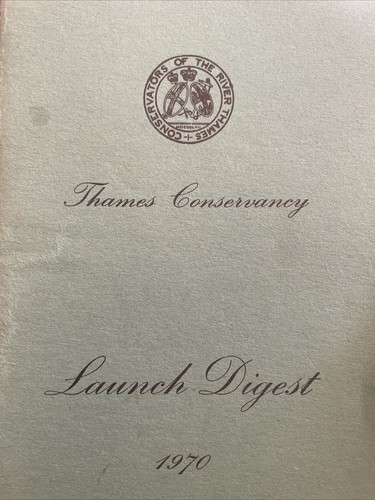 Thames conservancy launch - thames,