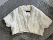 Ladies Faux Fur Short Shawl