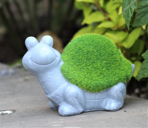 Garden ornament tortoise - garden,