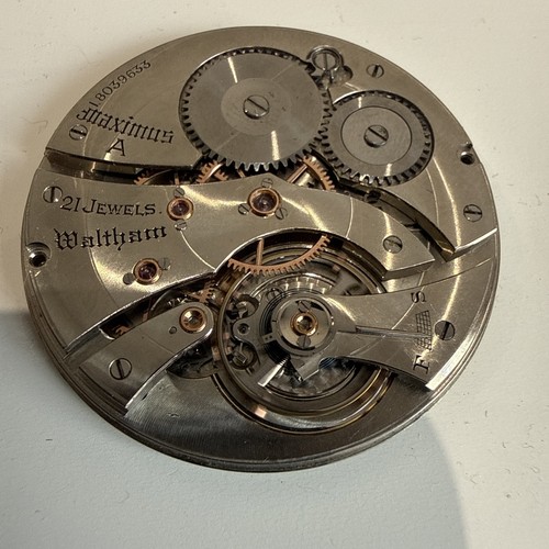 Antique 16s 1901 waltham 21j - antique,