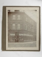 Thompson tailors shop front - thompson,
