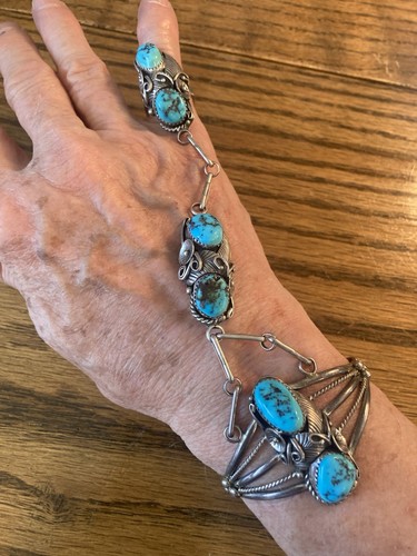 Vintage navajo sterling silver - sterling,