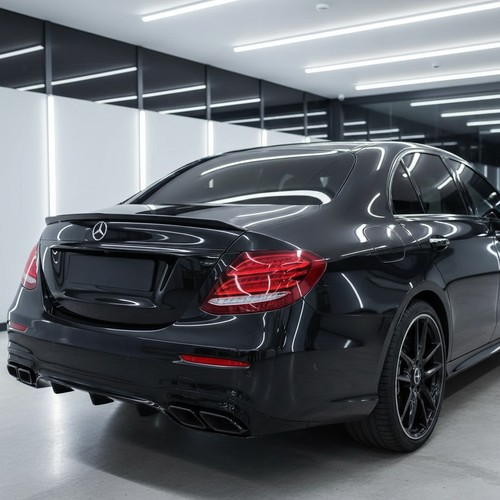 Gloss black boot lip spoiler - gloss,