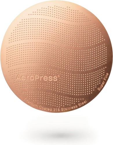 Aeropress gold tone super fine - gold,