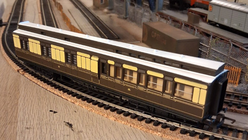 Hornby gwr clerestory 3rd - gwr,