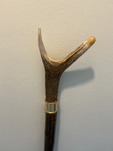 Walking hiking red deer antler - walking/hiking,