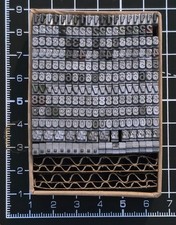 13pt numbers font metal - 13pt,