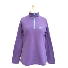 Helly Hansen Fleece Base  Purple 1/4 Zip Layer Uk XL eu 42 Women's