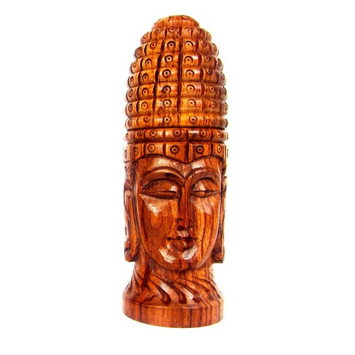 Large buddha wooden stash - buddha,