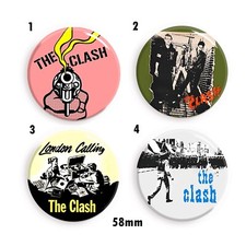 Set of 2 Clash 58mm Badges -
