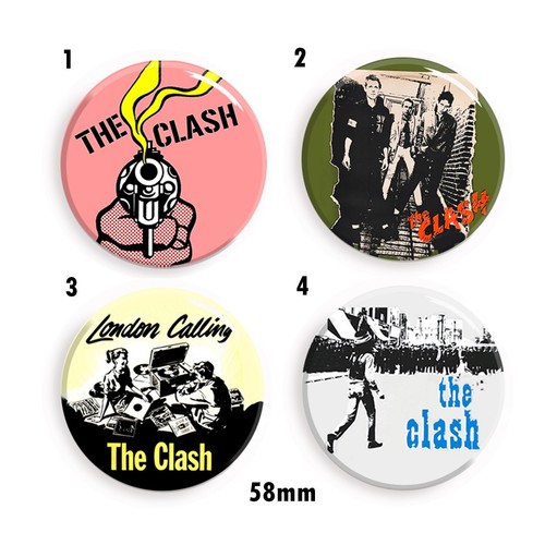Set clash 58mm badges - set, 2