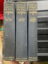 Diary of Samuel Pepys Set of 3