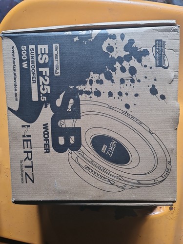 Hertz f25 subwoofer 500 - hertz,