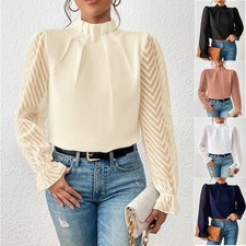 Ladies Long Sleeved Tee Lace