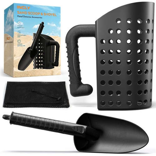 Sand scoop shovel detecting - sand, shovel,
