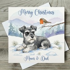 Miniature Schnauzer Christmas