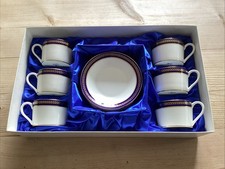 Complete Coalport Blue Wheat