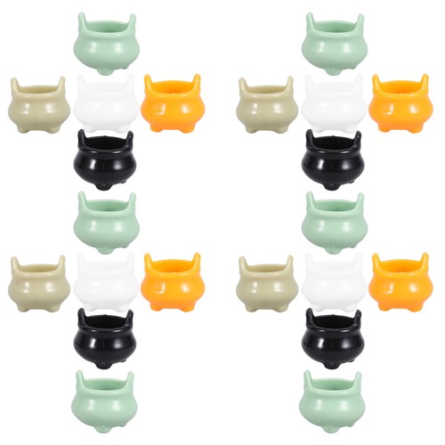 24pcs mini cauldron ornament - ,