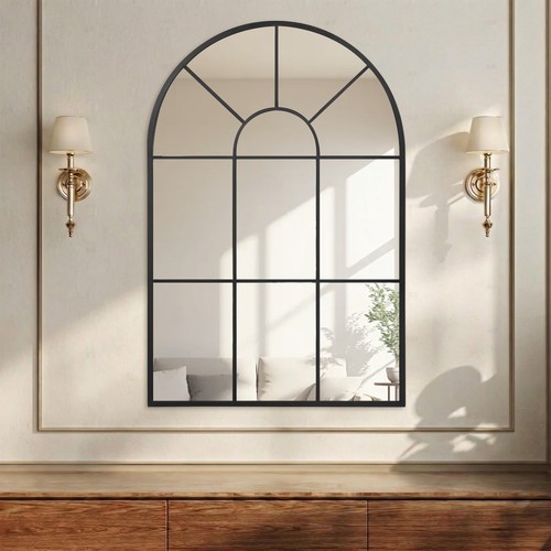 Homcom modern arched window - homcom,