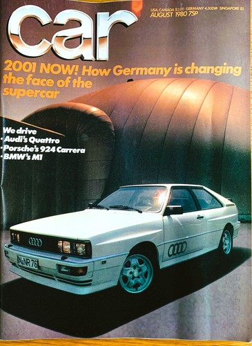 Car magazine aug 1980 - magazine, aug-1980