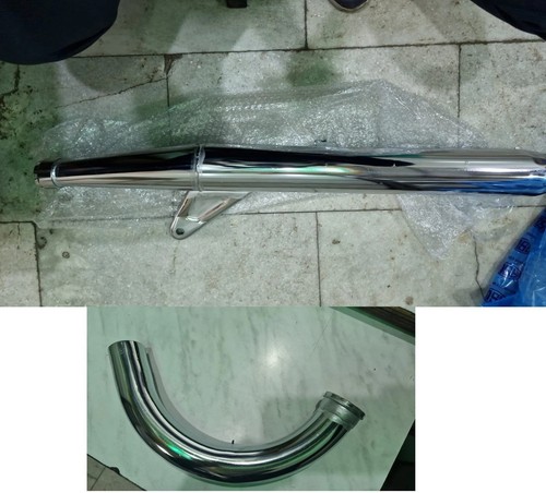 Yamaha 125 exhaust silencer - yamaha,