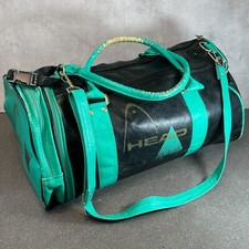 Vintage 90s Monte Carlo Head Bag Sports Gym Holdall Detachable Side Bag Y2K Prop
