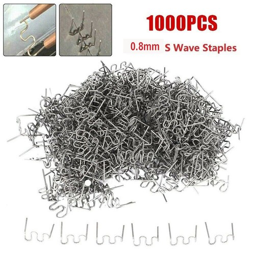 1000pcs hot staple plastic - 1000pcs,