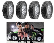 185/60R14 x 4 ECOGRAVEL Gravel Rally Rallying Car Tyres Medium Compound E marked