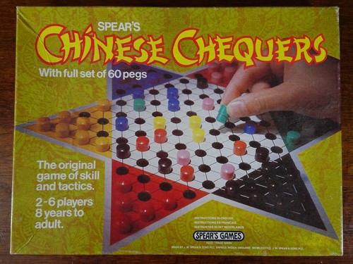 Vintage chinese chequers - chinese,