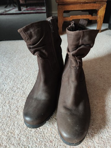 Pavers women brown leather - pavers, women's