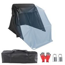 Heavy-Duty Outdoor Motorcycle Shelter Portable Garage Motorbike Storage Shed