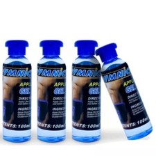 4x 100ML ORIGINAL ABGYMNIC GEL ABS AB Belt Toning Tens Conductive Bottles Muscle