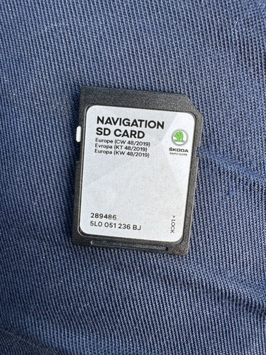 Skoda gps sat - sat, card
