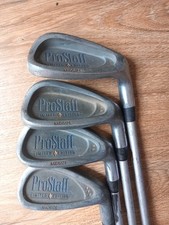 Wilson Prostaff Midsize Limited Edition Golf Irons Set  5,8,9 Pw Graphite Shafts