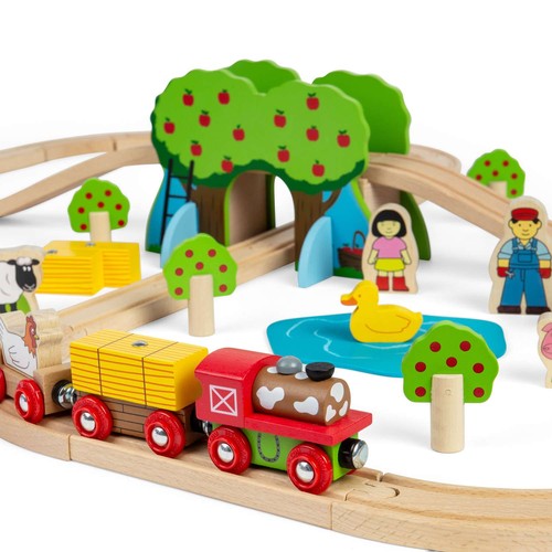 Bigjigs rail wooden - wooden, train