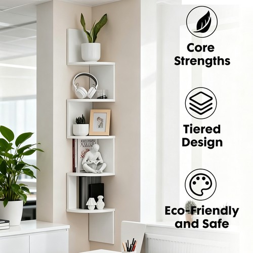 Tier floating display shelf - tier,