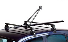 Peruzzo Lucky Two Single Bike Carrier Roof Mounted Car Rack Bicycle Holder Black
