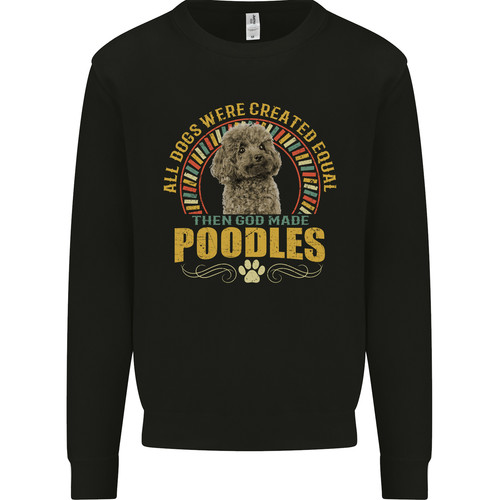 Poodle dog kids sweatshirt - poodle,