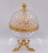 French crystal decanter set - crystal,