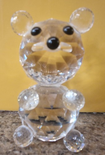 Swarovski crystal bear - swarovski,
