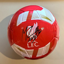 Mohamed Salah Signed Liverpool Football Club Ball with COA