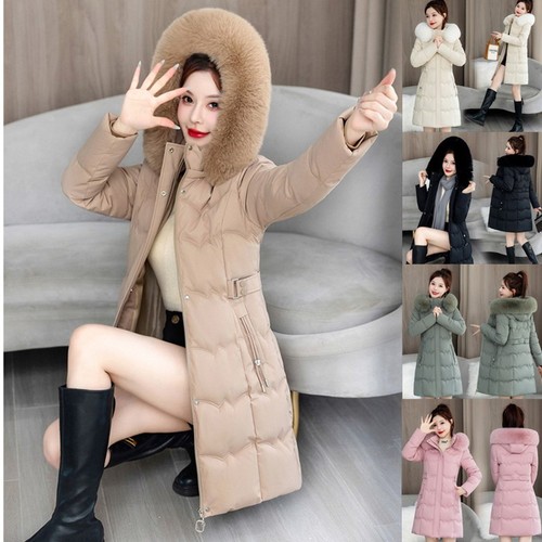 Women padded winter - padded, parker