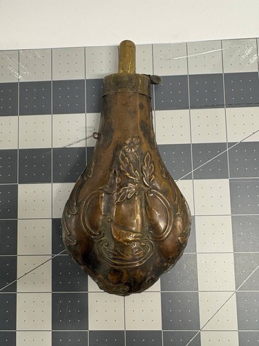 Antique embossed copper black - embossed,