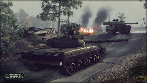 Armored warfare tank - armored,