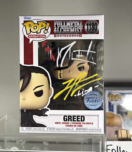 Funko pop greed signed - pop!,